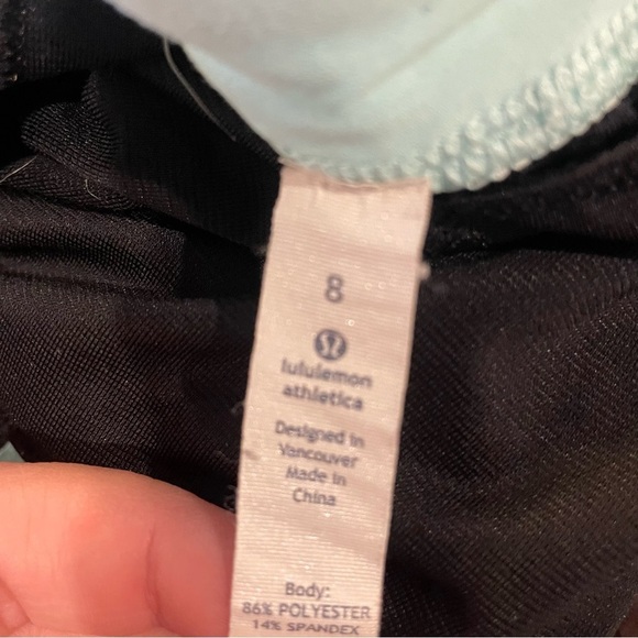 Lululemon Split Second Shorts in Floral Sport Tranquil Blue Multi - Picture 10 of 10